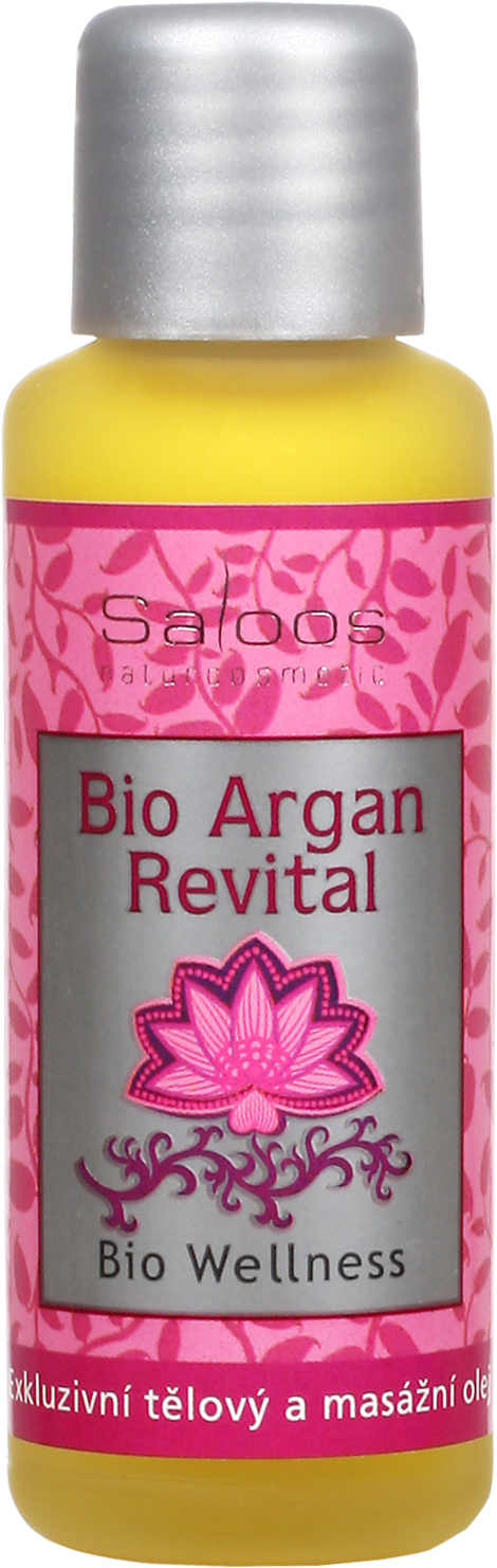 Argan Revital BIO telový a masážny olej - Saloos Objem: 50 ml