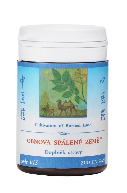 OBNOVA SPÁLENEJ KRAJINY - ZUO JIN WAN - TCM Herbs Objem: 100 tabliet / 30 g