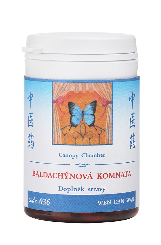 BALDACHÝNOVÁ KOMNATA - WEN DA WAN - TCM Herbs Objem: 100 tabliet / 30 g