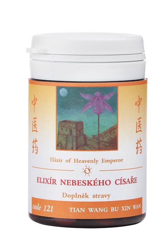 ELIXÍR NEBESKÉHO CISÁRA - TIAN WANG BU XIN WAN - TCM Herbs Objem: 100 tabliet / 30 g