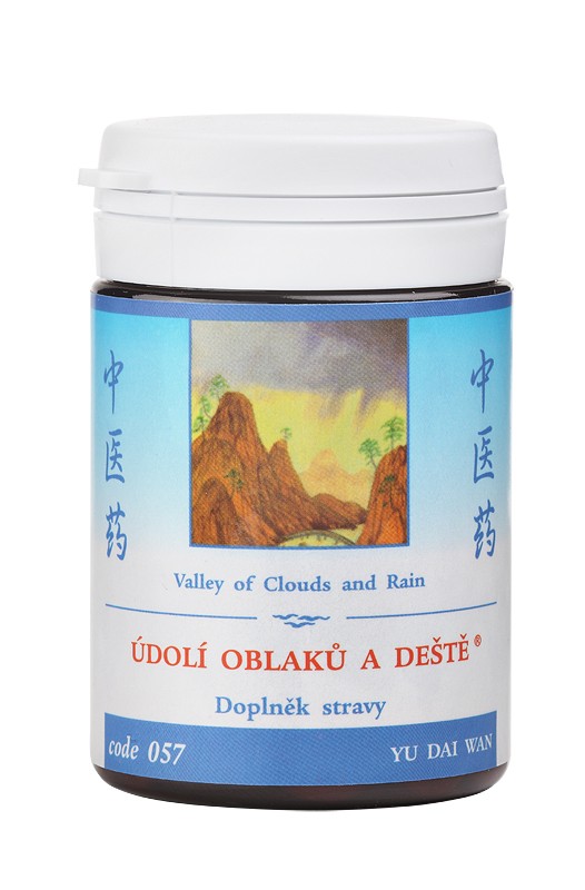 ÚDOLIE OBLAKOV A DAŽĎOV - YU DAI WAN - TCM Herbs Objem: 100 tabliet / 30 g
