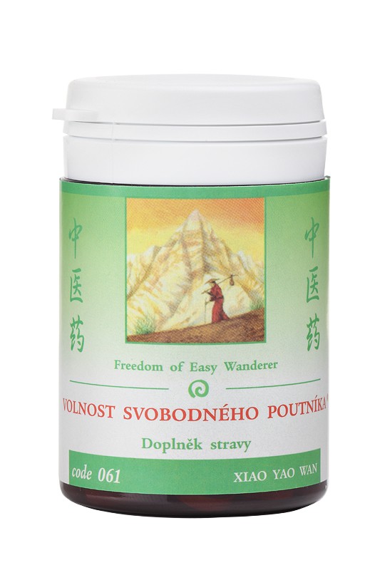 VOĽNOSŤ SLOBODNÉHO PÚTNIKA - XIAO YAO WAN - TCM Herbs Objem: 100 tabliet / 30 g