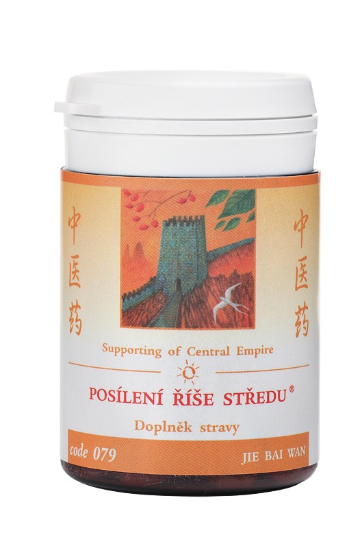 POSILNENIE RÍŠE STREDU - JIE BAI WAN - TCM Herbs Objem: 100 tabliet / 30 g