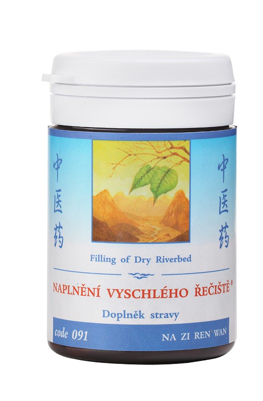 NAPLNENIE VYSCHNUTÉHO RIEČIŠŤA - MA ZI REN WAN - TCM Herbs Objem: 100 tabliet / 30 g
