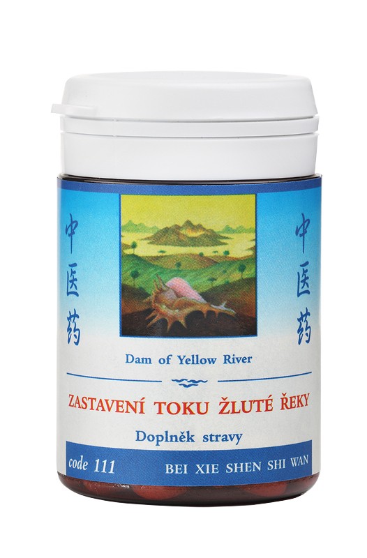 ZASTAVENIE TOKU ŽLTEJ RIEKY - BEI XIE SHEN SHI WAN - TCM Herbs Objem: 100 tabliet / 30 g