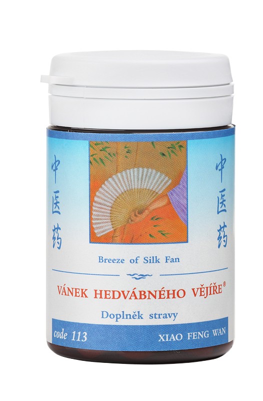VÁNOK HODVÁBNEHO VEJÁRA - XIAO FENG WAN - TCM Herbs Objem: 100 tabliet / 30 g