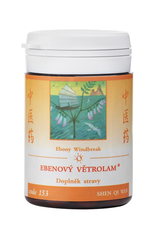 EBENOVÝ VETROLAM - SHEN QI WAN - TCM Herbs Objem: 100 tabliet / 30 g