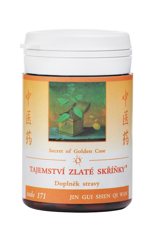 TAJOMSTVO ZLATEJ SKRINKY - JIN GUI SHEN QI WAN - TCM Herbs Objem: 100 tabliet / 30 g