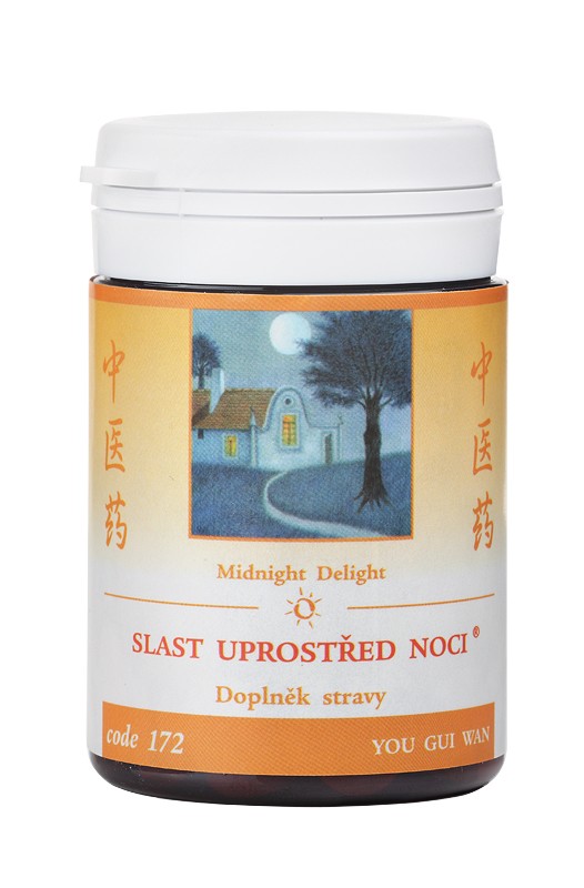SLASŤ UPROSTRED NOCI - YOU GUI WAN - TCM Herbs Objem: 100 tabliet / 30 g