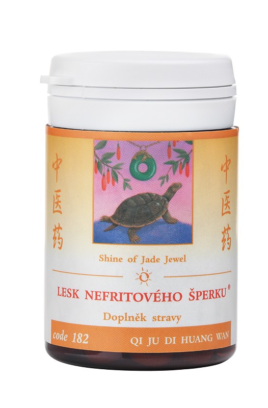 LESK NEFRITOVÉHO ŠPERKU - QI JU DI HUANG WAN - TCM Herbs Objem: 100 tabliet / 30 g