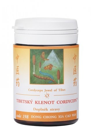 TIBETSKÝ KLENOT CORDYCEPS - DONG CHONG XIA CAO WAN - TCM Herbs Objem: 30 g