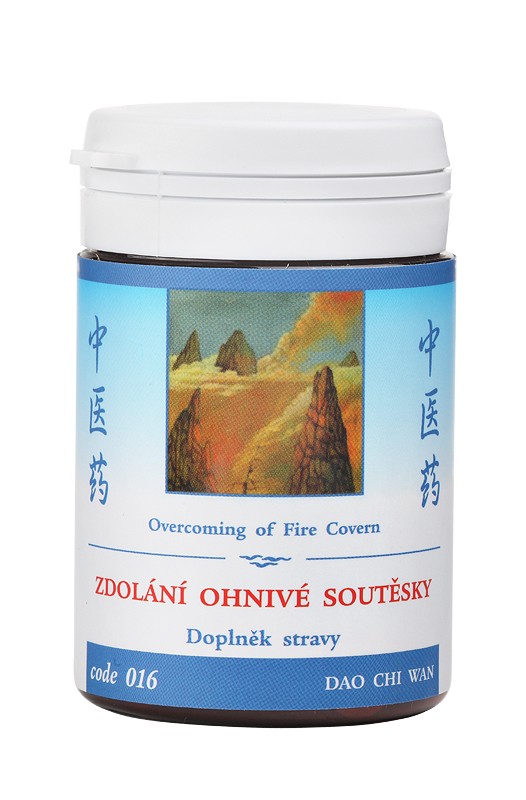 ZDOLANIE OHNIVÉHO ZRÁZU - DAO CHI WAN - TCM Herbs Objem: 100 tabliet / 30 g