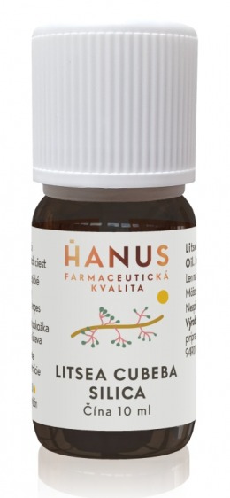 Litsea cubeba - éterický olej Hanus Objem: 10 ml