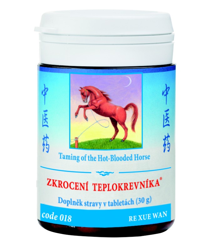 SKROTENIE TEPLOKRVNÍKA - RE XUE WAN mod. - TCM Herbs Objem: 100 tabliet / 30 g