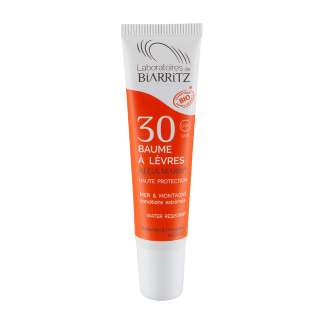 Balzam na pery s ochranným faktorom SPF30 - Alga Maris Objem: 15 ml