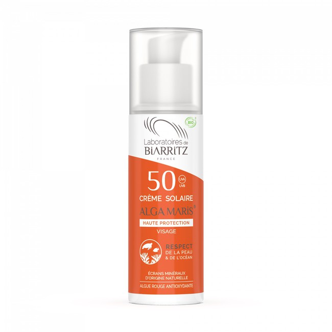 BIO Pleťový krém na opaľovanie SPF50 - Alga Maris Objem: 50 ml