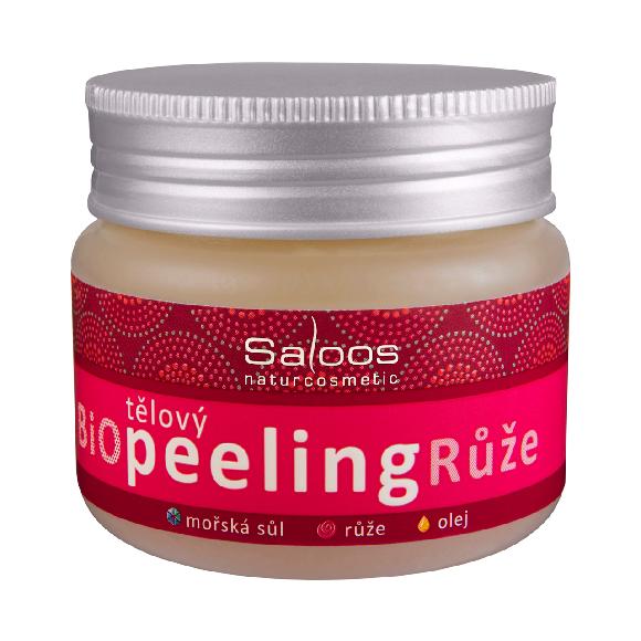 Saloos Bio Peeling Rose telový peeling 140 ml