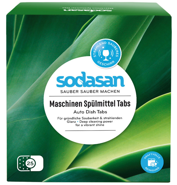 Tablety do umývačky riadu - Sodasan Obsah: 25 ks