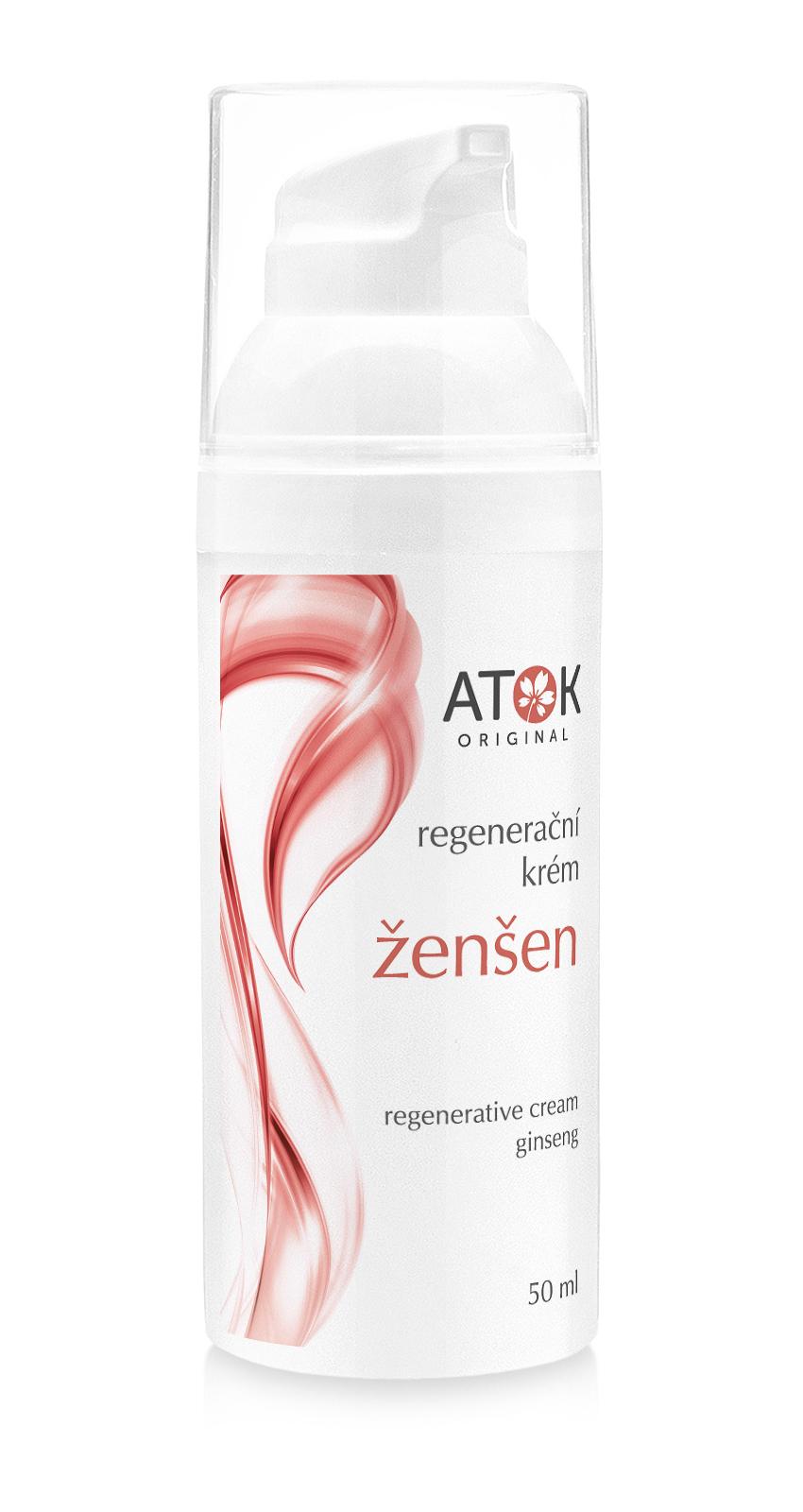 Regeneračný krém Ženšen - Original ATOK Obsah: 50 ml