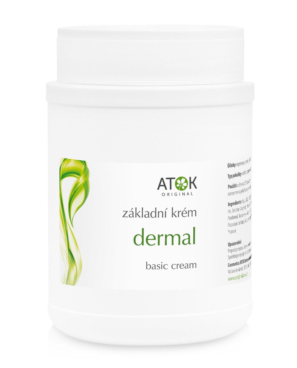 Základný krém Dermal - Original ATOK Obsah: 1000 ml