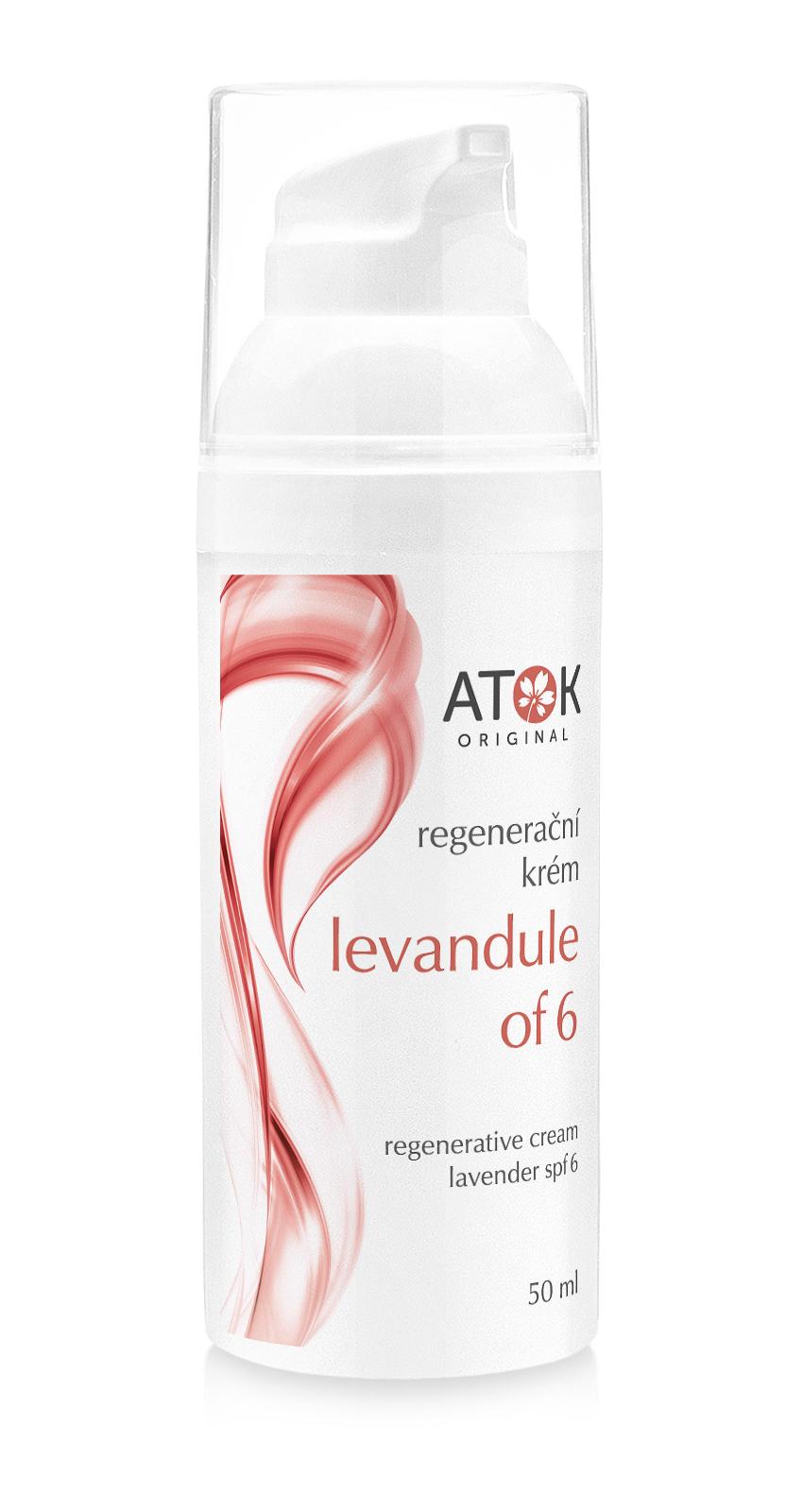 Upokojujúci krém Levanduľa OF6 - Original ATOK Obsah: 50 ml