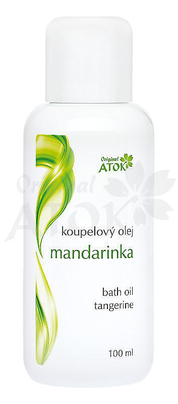 Kúpeľový olej Mandarinka - Original ATOK Obsah: 100 ml