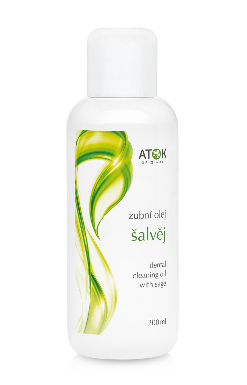 Zubný olej Šalvia - Original ATOK Obsah: 200 ml