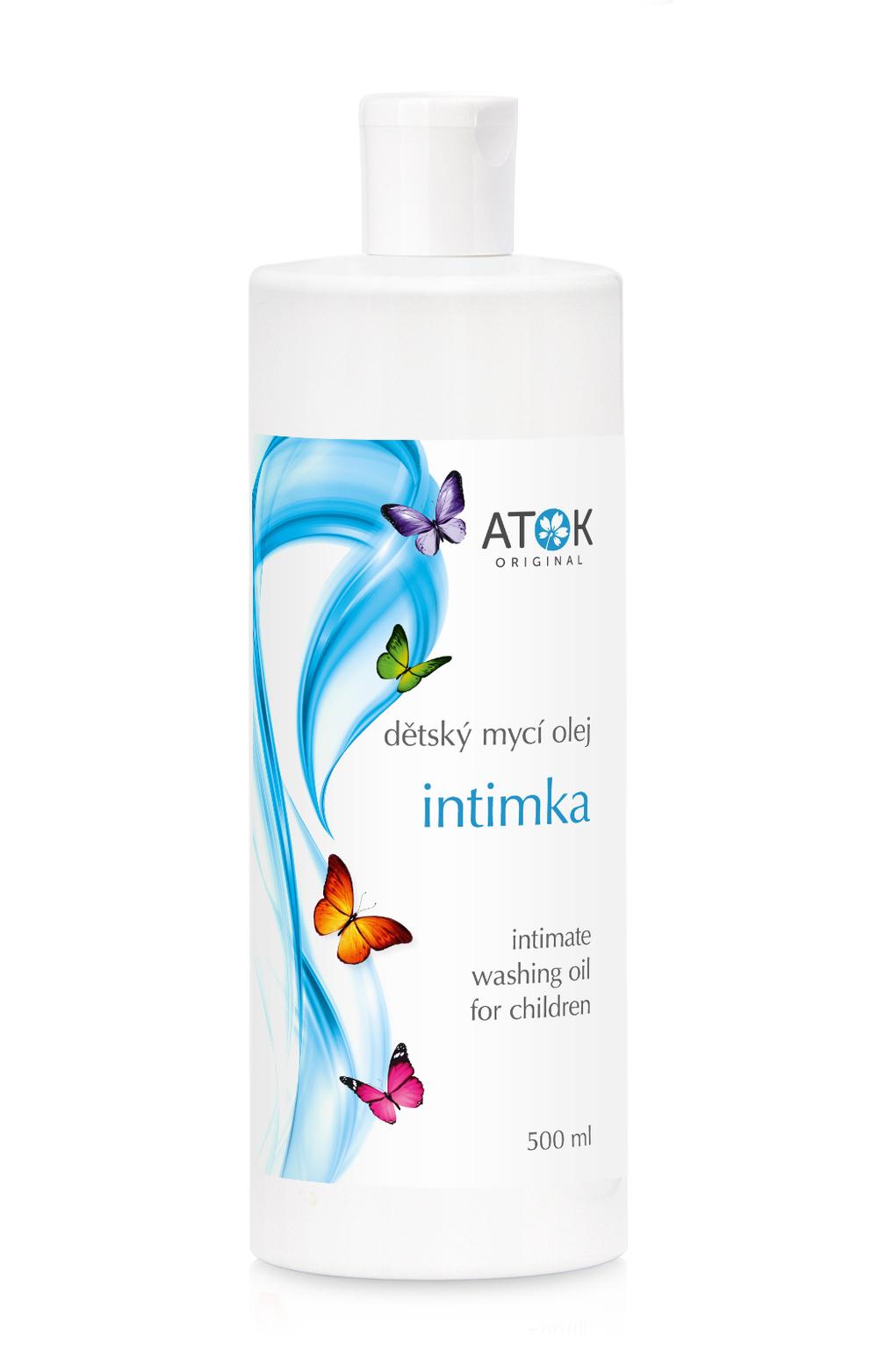 Detský umývací olej Intimka - Original ATOK Obsah: 500 ml