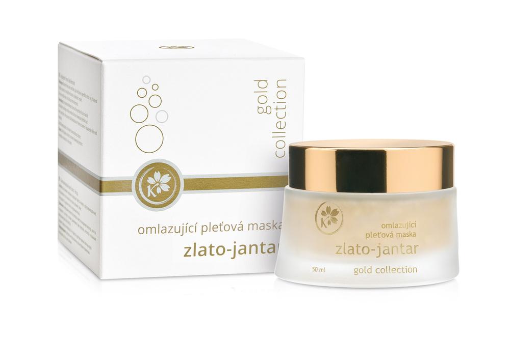 Omladzujúca pleťová maska Zlato-jantár - Original ATOK Obsah: 50 ml