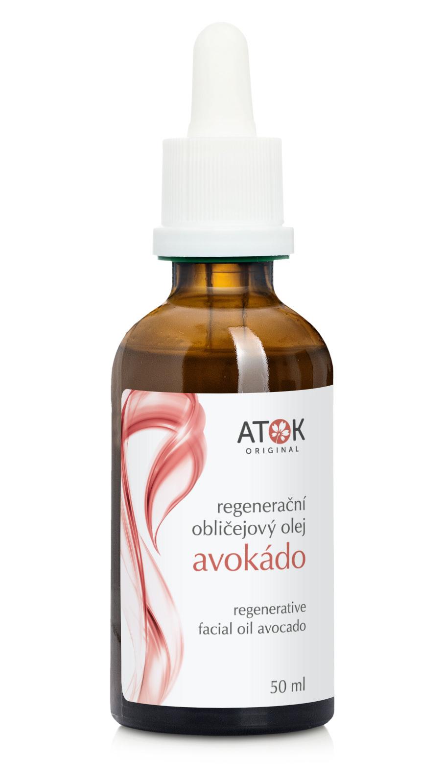 Regeneračný pleťový olej Avokádo - Original ATOK Obsah: 50 ml