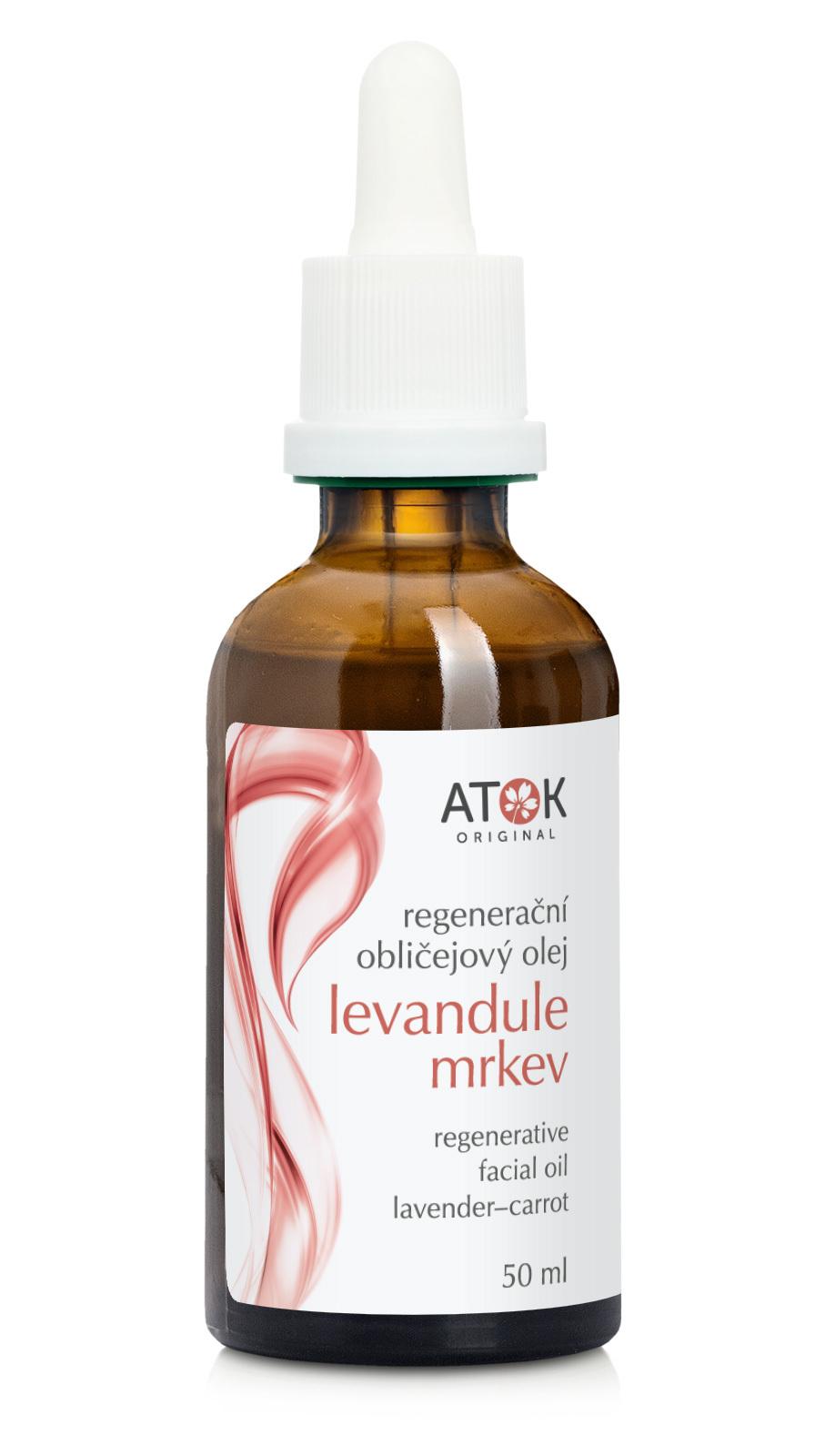 Regeneračný pleťový olej Levanduľa-mrkva - Original ATOK Obsah: 50 ml