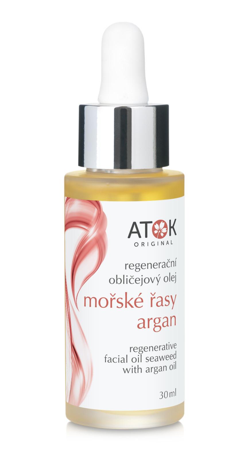 Regeneračný pleťový olej Morské riasy-argan - Original ATOK Obsah: 30 ml
