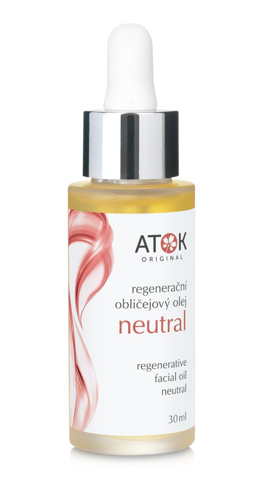 Regeneračný pleťový olej Neutral - Original ATOK Obsah: 30 ml