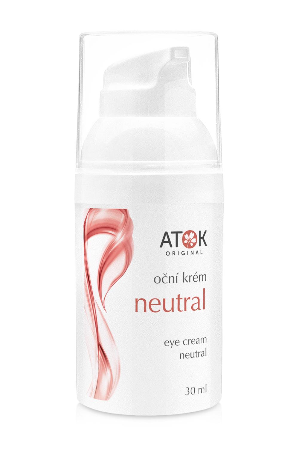 Očný krém Neutral - Original ATOK Obsah: 30 ml