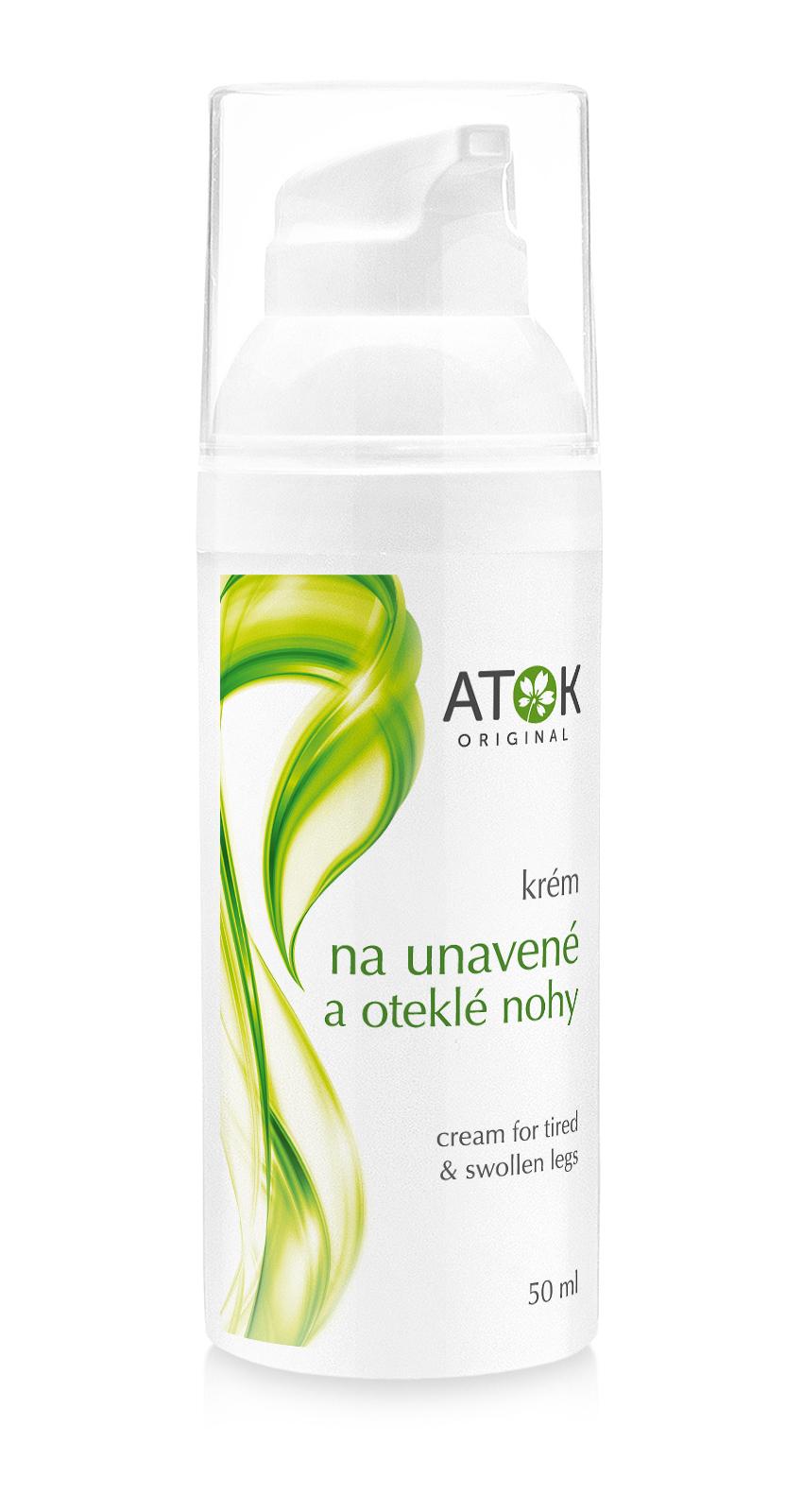 Krém na unavené a opuchnuté nohy - Original ATOK Obsah: 50 ml