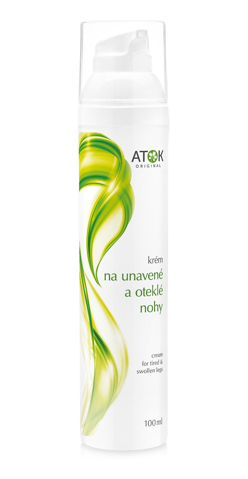 Krém na unavené a opuchnuté nohy - Original ATOK Obsah: 100 ml