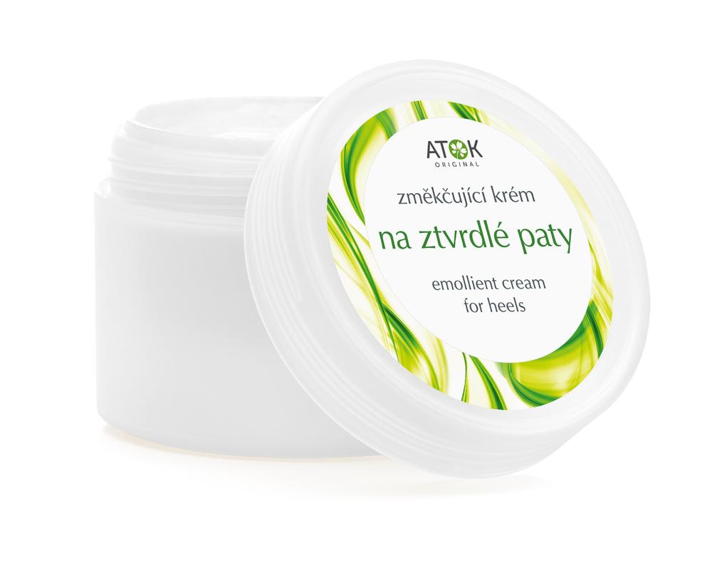 Zmäkčujúci krém na stvrdnuté päty - Original ATOK Obsah: 50 ml