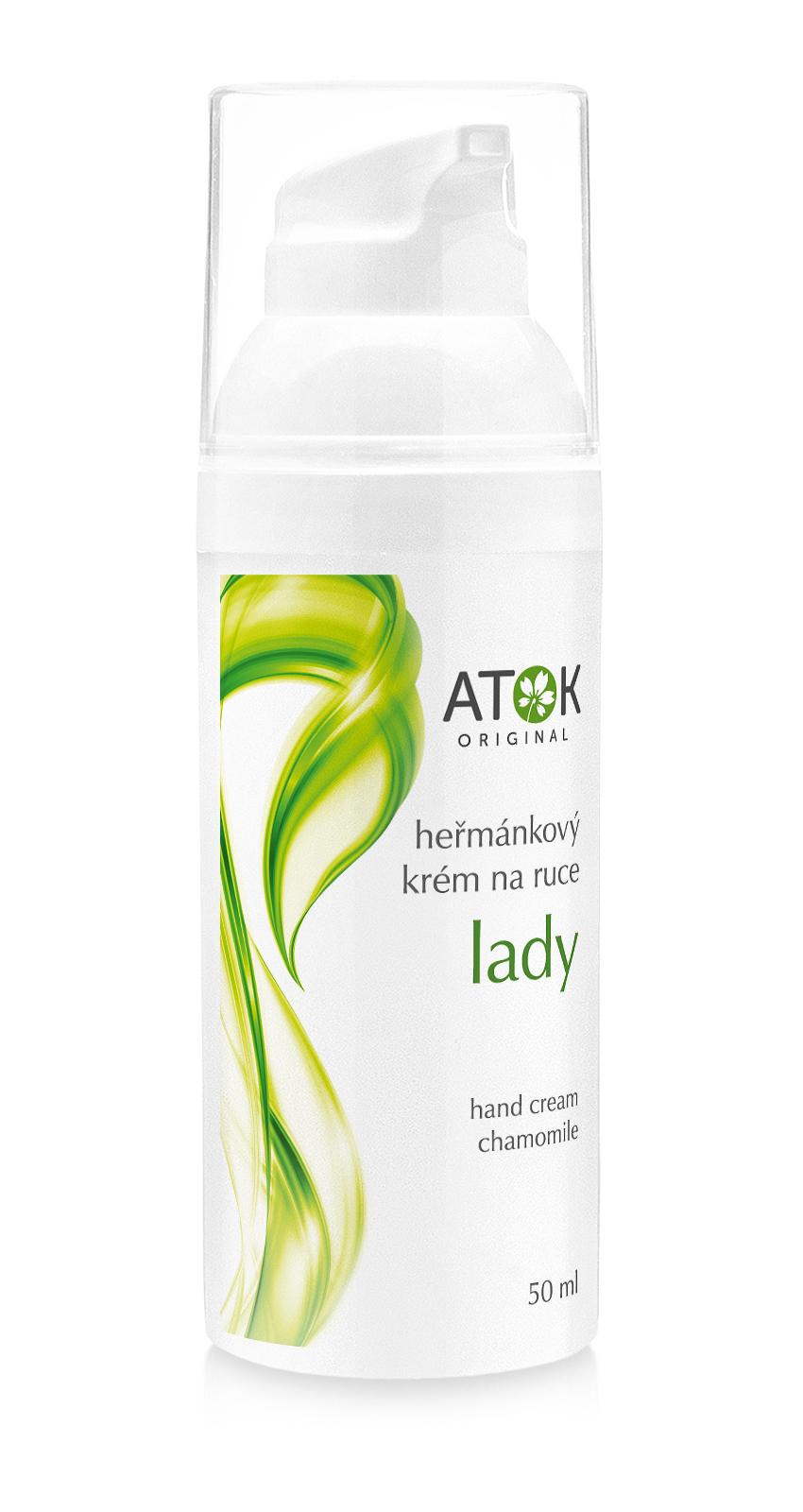 Harmančekový krém na ruky Lady - Original ATOK Obsah: 50 ml