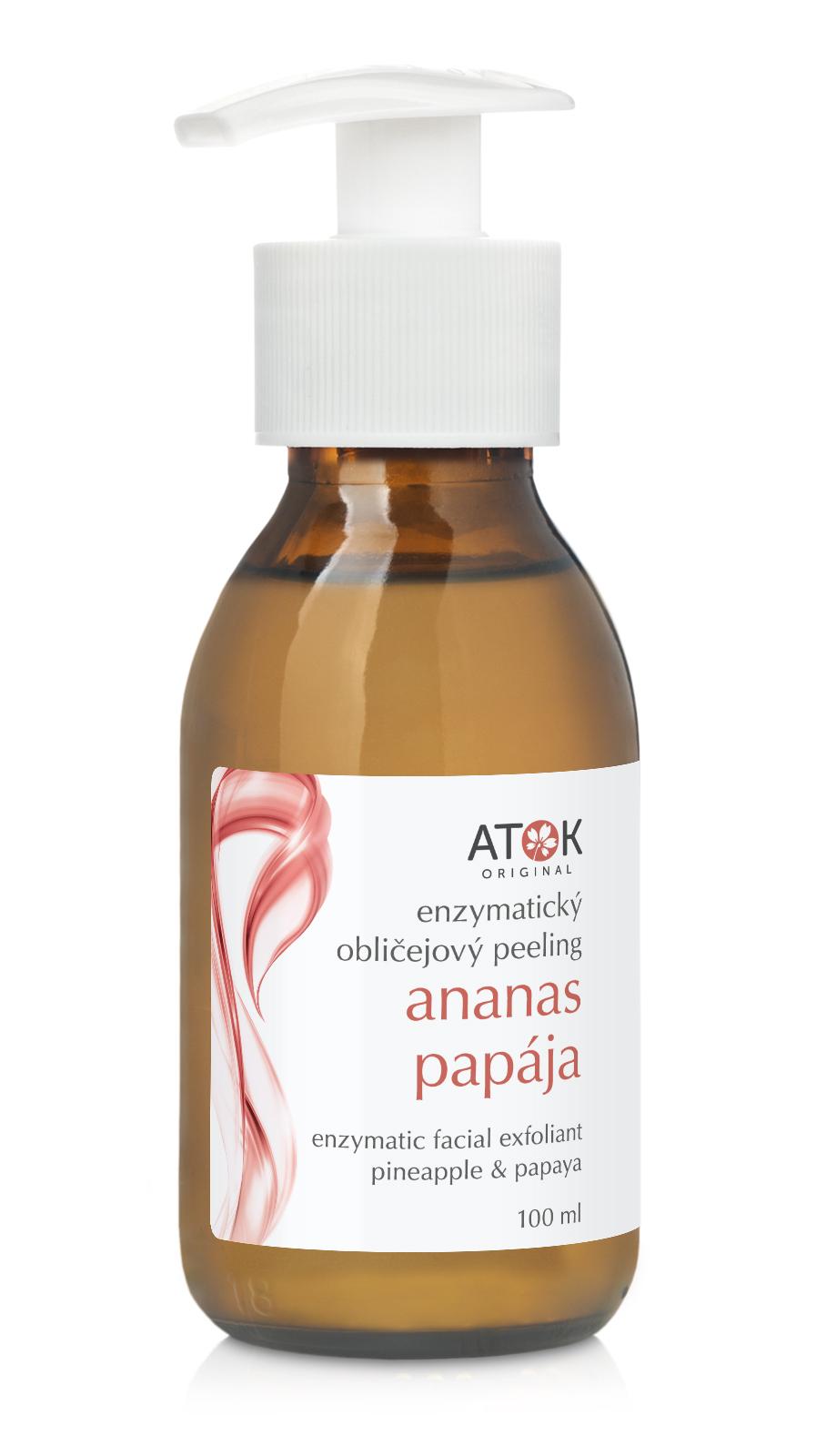 Enzymatický pleťový peeling Ananás-papája - Original ATOK Obsah: 100 ml