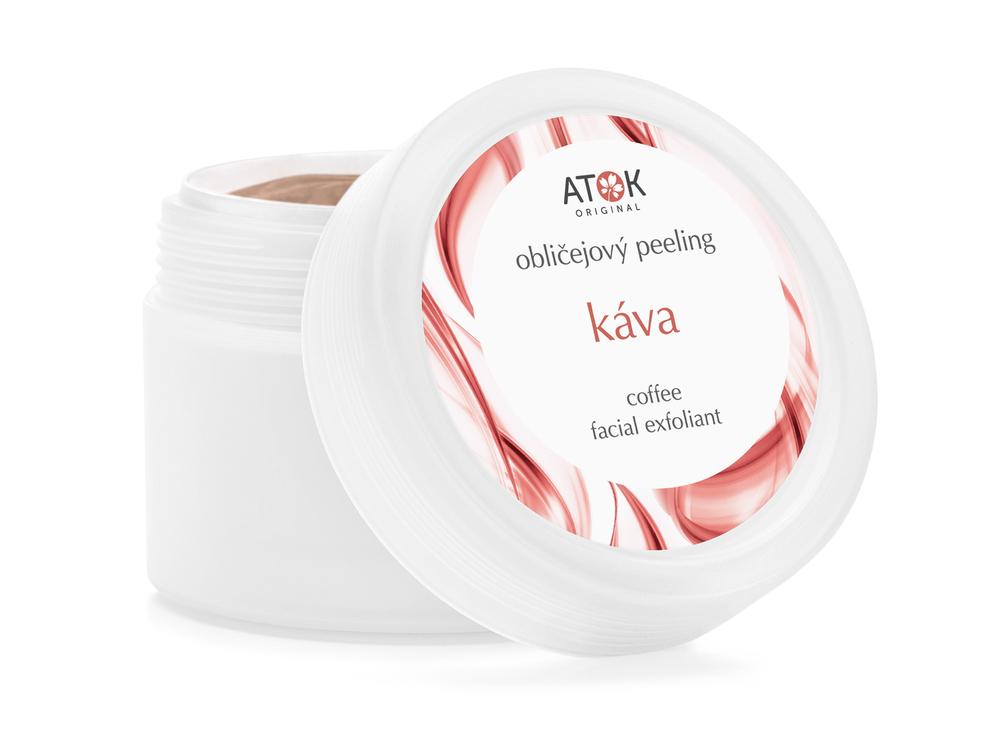 Pleťový peeling Káva - Original ATOK Obsah: 100 ml