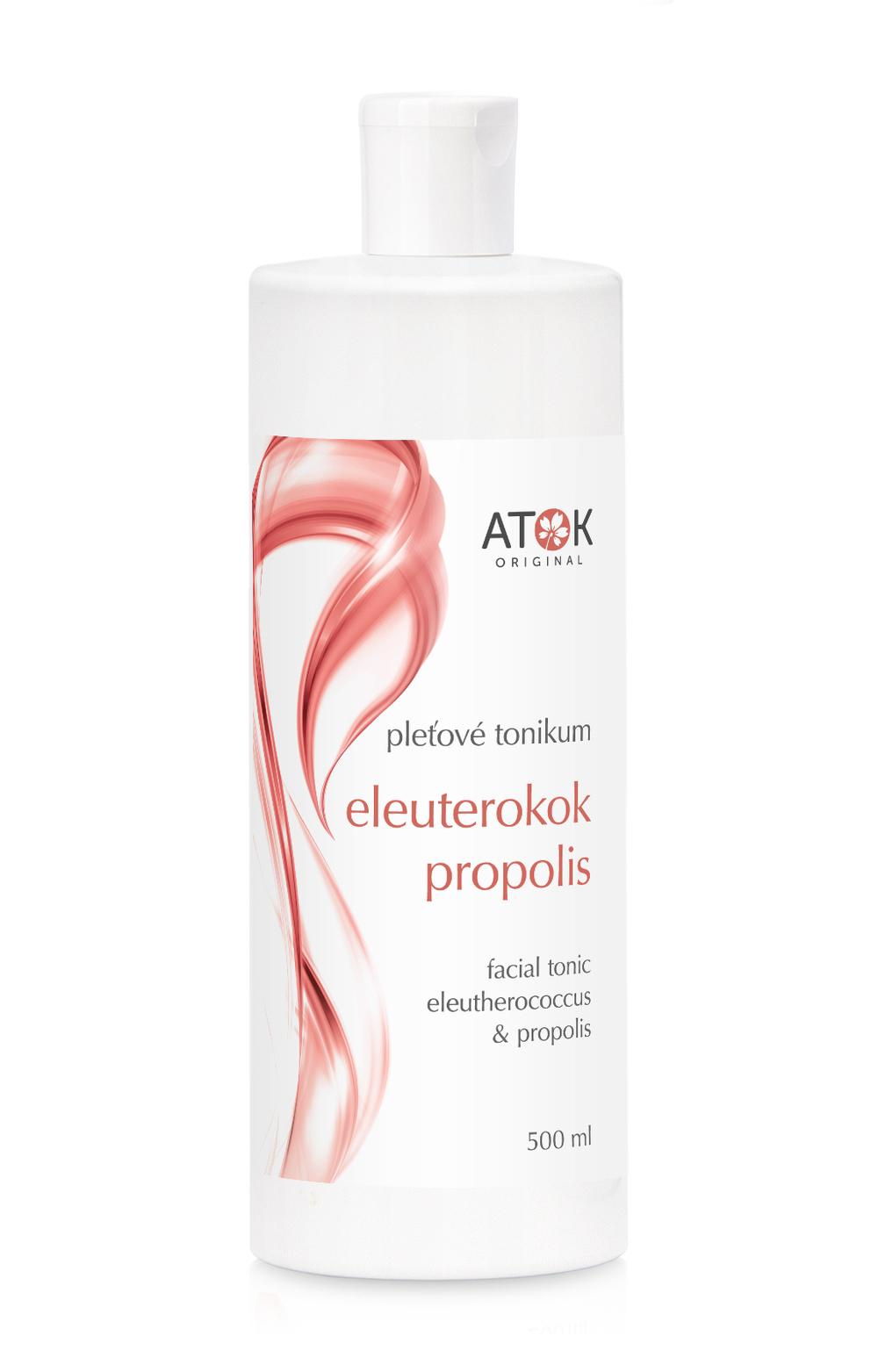 Pleťové tonikum Eleuterokok-propolis - Original ATOK Obsah: 500 ml