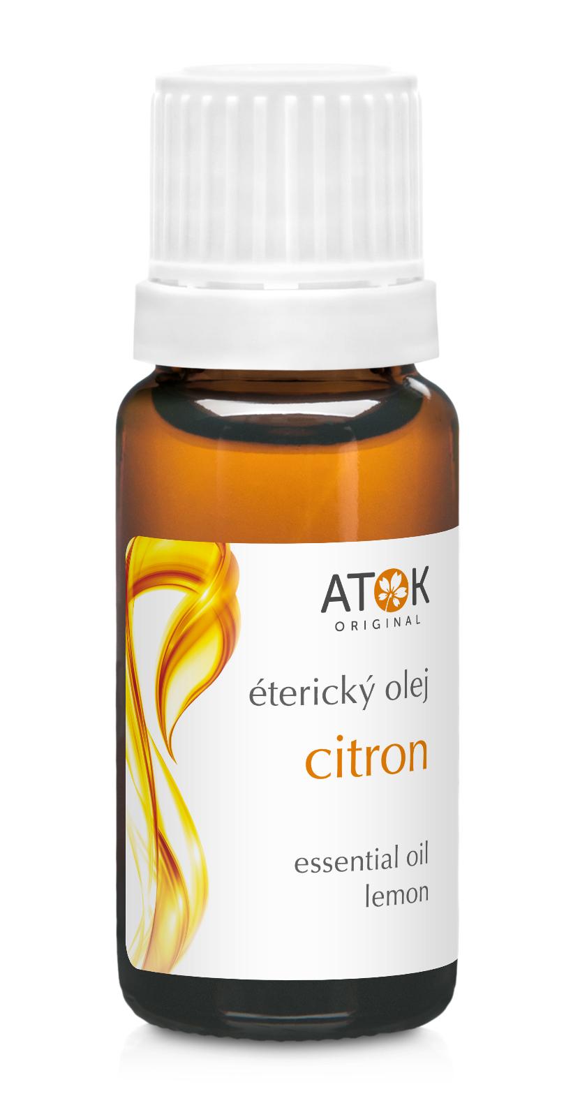 Éterický olej Citrón - Original ATOK Obsah: 10 ml