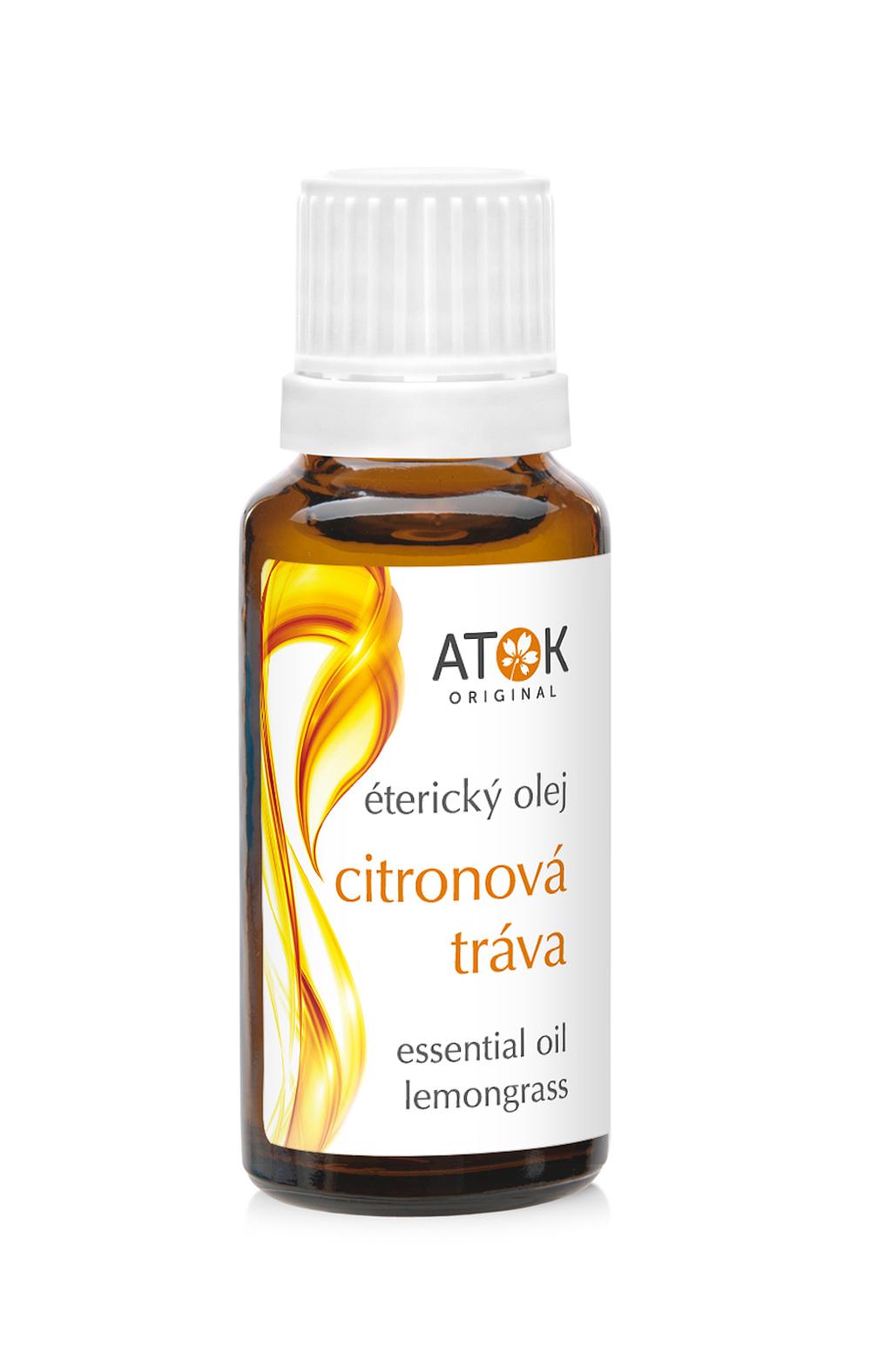 Éterický olej Citrónová tráva - Original ATOK Obsah: 20 ml