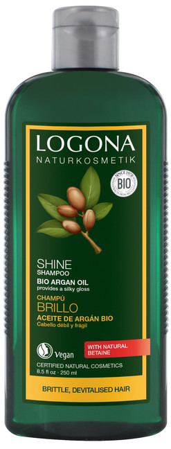 Logona Šampón Shine s BIO Argánovým olejom Objem: 250 ml