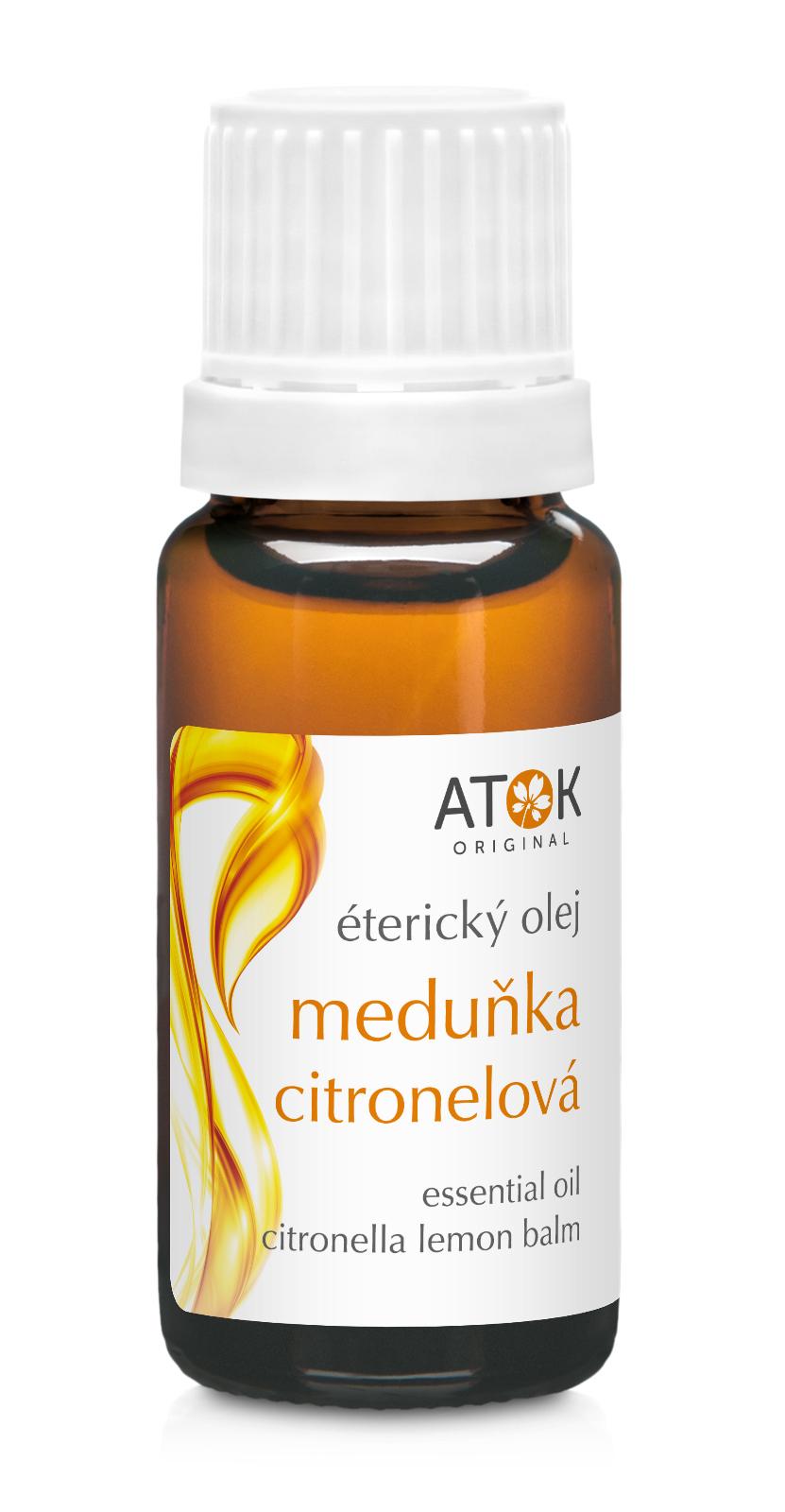 Éterický olej Medovka citronelová - Original ATOK Obsah: 10 ml