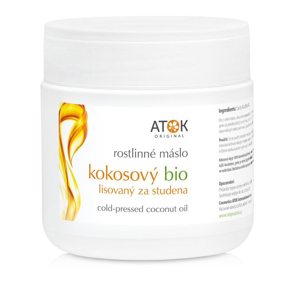 BIO Kokosový olej - Original ATOK Obsah: 500 ml plast