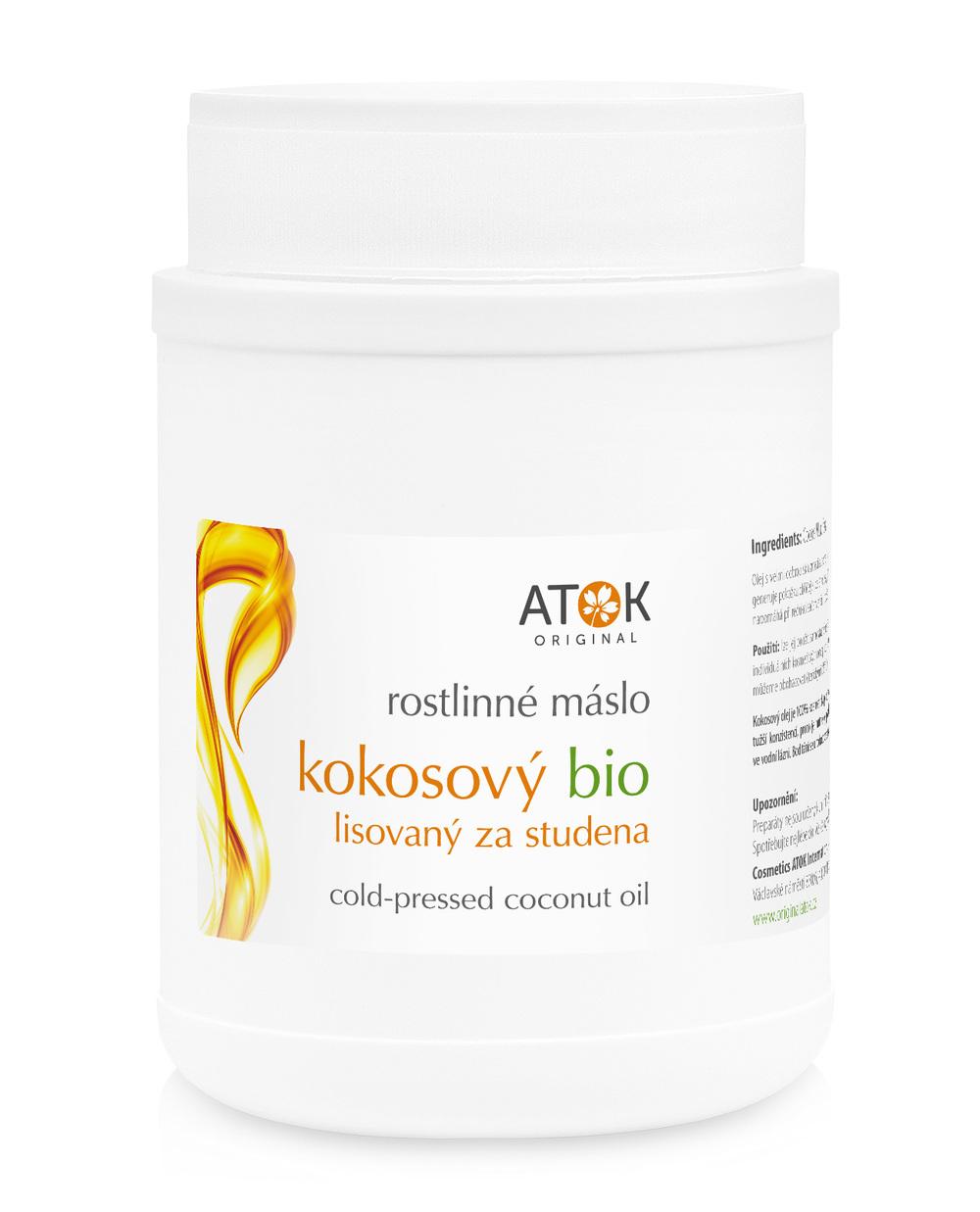 BIO Kokosový olej - Original ATOK Obsah: 1000 ml plast
