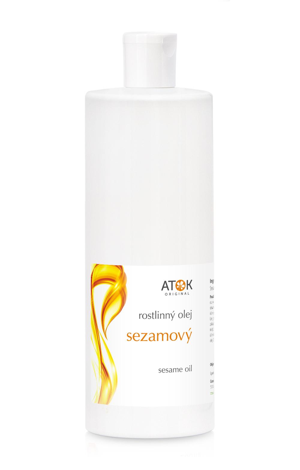 Sezamový olej - Original ATOK Obsah: 500 ml plast