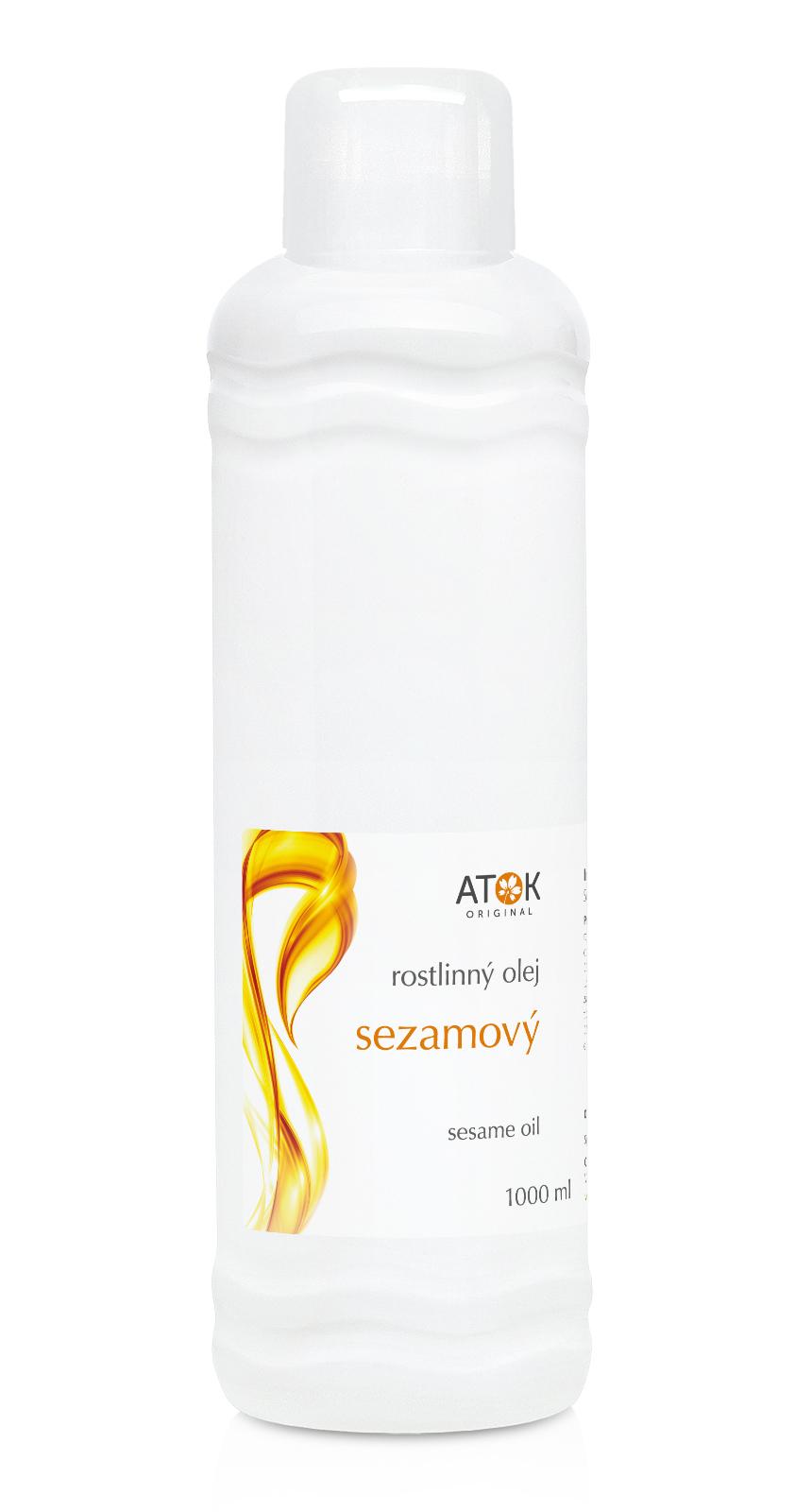 Sezamový olej - Original ATOK Obsah: 1000 ml plast