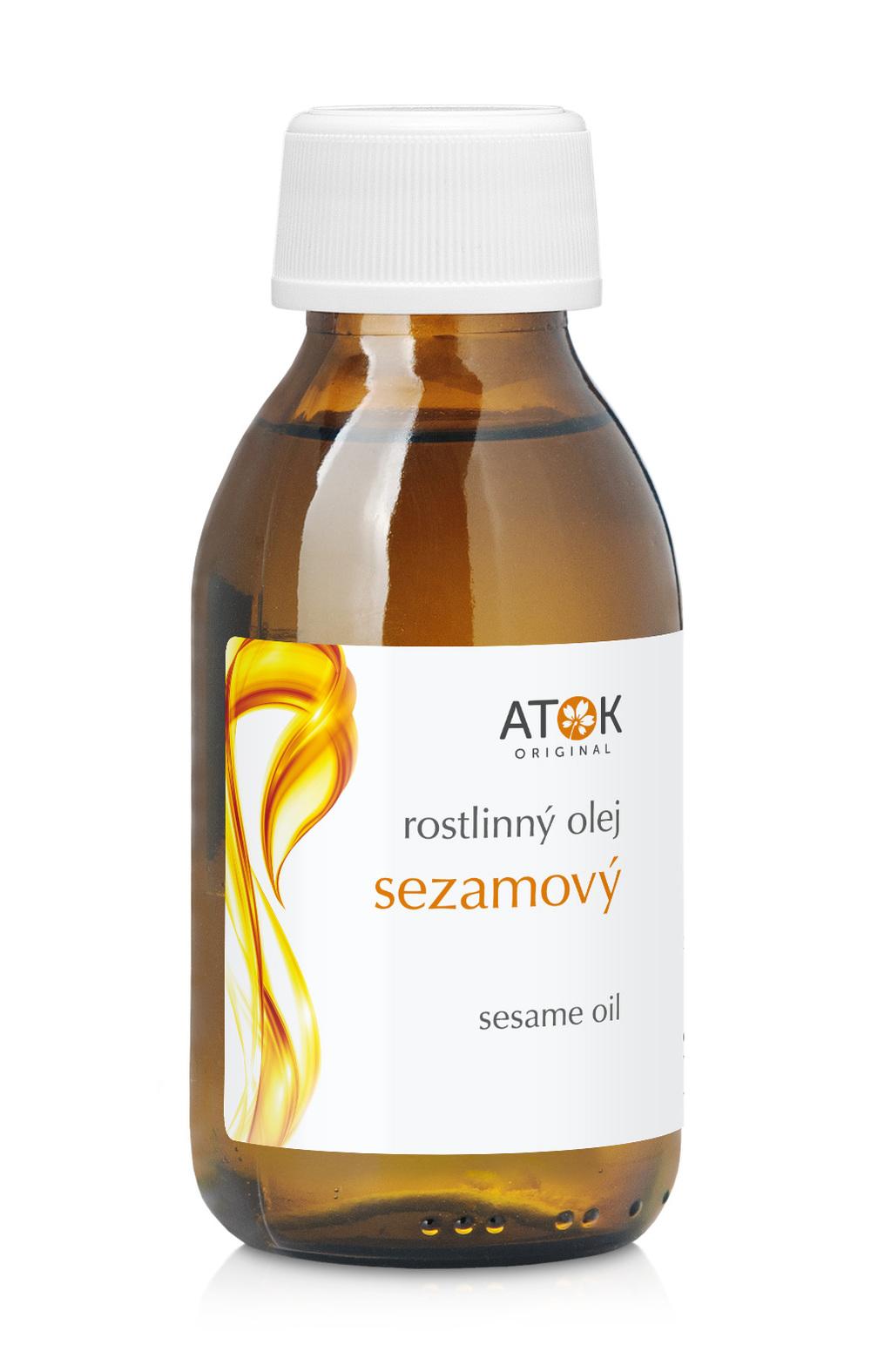 Sezamový olej - Original ATOK Obsah: 100 ml sklo